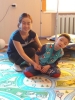 Кесиптик жогорку мектебинин студенттери жардам көрсөтүп келишти