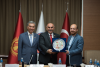 Dünya Etnospor Konfederasyonu Başkanı Bilal Erdoğan KTMÜ’yü Ziyaret Etti