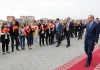 Cumhurbaşkanları Altın Köprü Manas’taydı