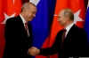 Совместная пресс-конференция Эрдогана и Путина