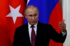 Совместная пресс-конференция Эрдогана и Путина