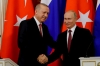 Совместная пресс-конференция Эрдогана и Путина