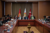 Kırgızistan Sağlık Bakanı Beyşenaliyev Manas'ta