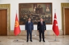 TBMM Başkanı Şentop, Cumhurbaşkanı Caparov İle Bir Araya Geldi