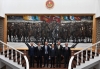 Binali Yıldırım ve Mustafa Kemal Üniversitesi Rektörleri Manas’ta