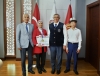 Rektör Ceylan, Manaslı Sporcuyu Kutladı