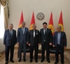 Rektör Ceylan ve Rektör Vekili Kulmırzayev'den Bakan Maksütov'a  Ziyaret
