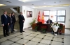 Rektör Ceylan ve Rektör Vekili Kulmırzayev, Taziye Defterini İmzaladı